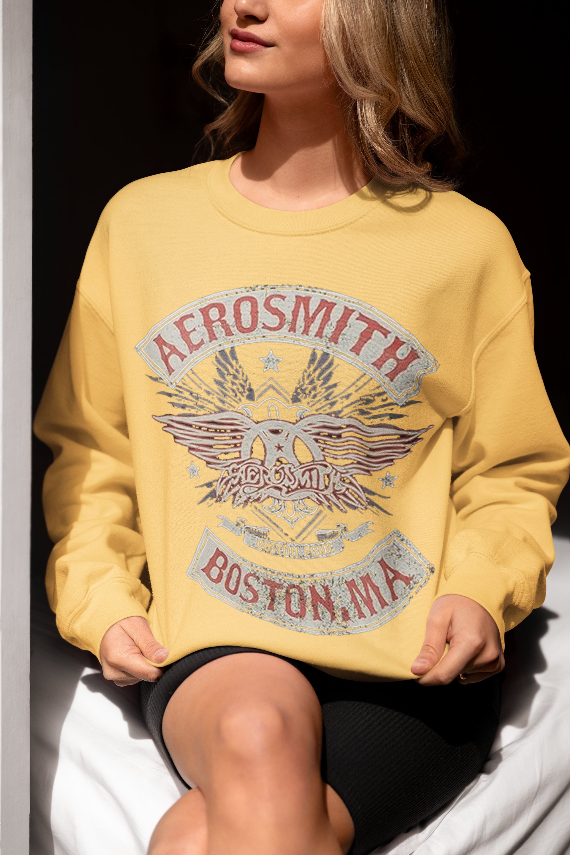 Aerosmith Sweatshirt Etsy