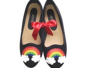 Over the Rainbow Ballet Shoes