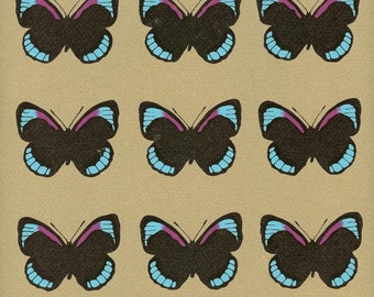 Butterfly Silkscreen Print - Novet Eunica