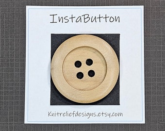 INSTABUTTON Instant Button, Shawl Scarf Cowl Button Pin Closure