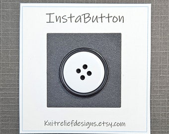 INSTABUTTON Instant Button, Shawl Scarf Cowl Button Pin Closure