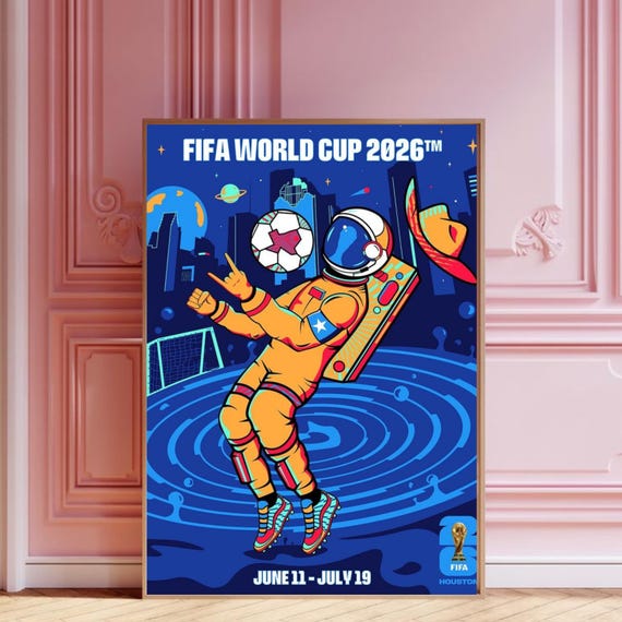 '入手不可能'98フランスワールドカップ・現地のイラストポスター 入手不可能'98フランスワールドカップ・現地のイラストポスター 入手不