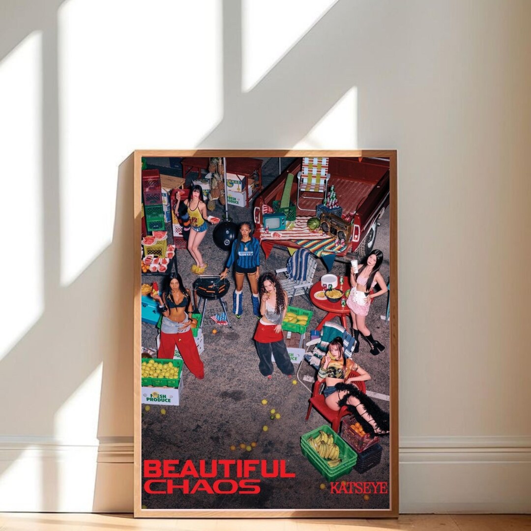 【匿名配送】KATSEYE BEAUTIFULCHAOS 直筆サイン入りポスター 匿名配送】KATSEYE BEAUTIFULCHAOS 直筆サイン入りポスター 匿名配送