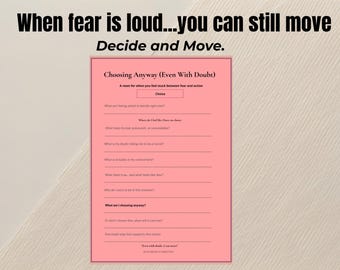 迷いがあってもとにかく選択する – 考えすぎや自己不信のための意思決定ワークシート