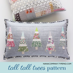 Tall Tall Trees PDF pattern image 1