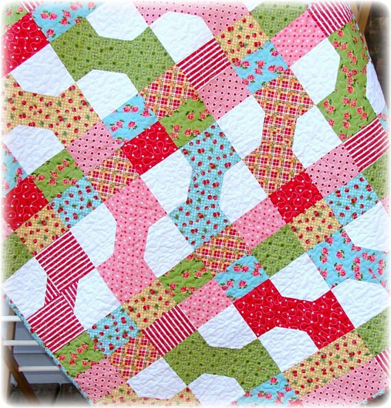 PDF Quilt Pattern Saria's Toybox Baby Quilt Carlene Etsy