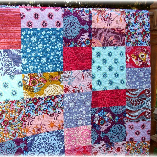 Innocent Crush Modern Block Quilt