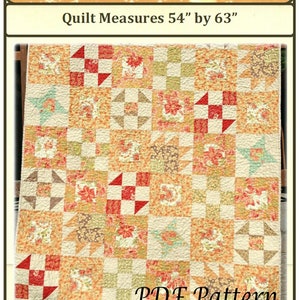 PDF Quilt Muster Backwoods Quilt Carlene Westberg Designs