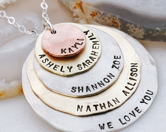 Grandmother's Necklace - Personalized Gift for Nana - Personalized Gift from Grandchildren