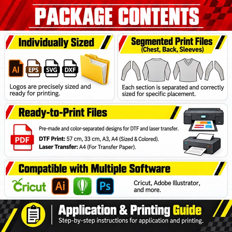 2026 Ferrari Team F1 Racing Sponsor Logos, DIY Racing Suit - Instant ...