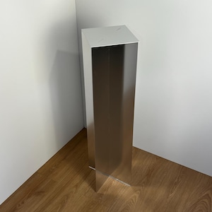 Metal stand. Lamp table. Side table. Coffee table. Stainless steel table.