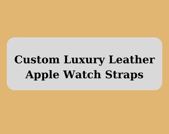 Leather Apple Watch Band 38mm 40mm 41mm 42mm 44mm 45mm 49mm Women, Men Luxury iWatch Series 9 8 7 6 5 4 3 2 SE Ultra Strap, Mothers Day Gift