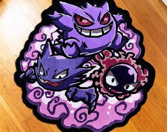 Alfombra Gengar, Alfombra Poke