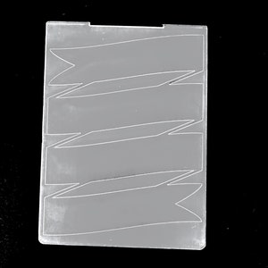 Brand New, Embossing Folder, Zig Zag, Ribbon