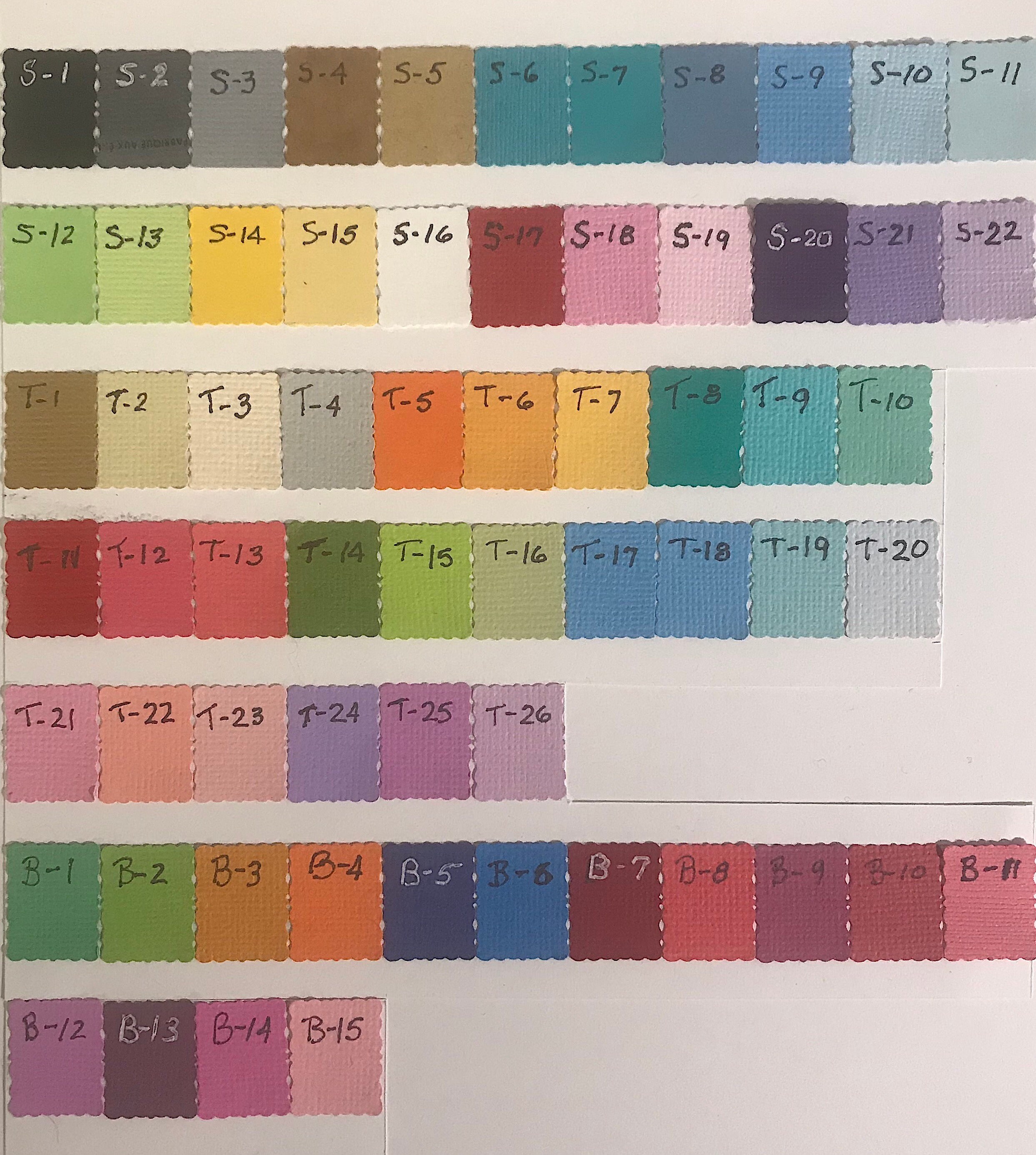 Visual Arts Craft Supplies & Tools 6 x Die Cut Card 'Best Wishes