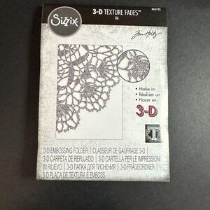 Sizzix | Office | Sizzix Embossing Folders Swirls Squares In Ovals Set 658847 6465b985ba3d48ffd4f6f80b
