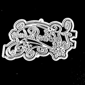 Never Been Used, 1 Pc Metal Cutting Die, Like Warm Hugs, Snowflakes