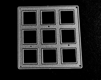 Never Been Used, 1 Pc 9 Window Frame, Cutting Die