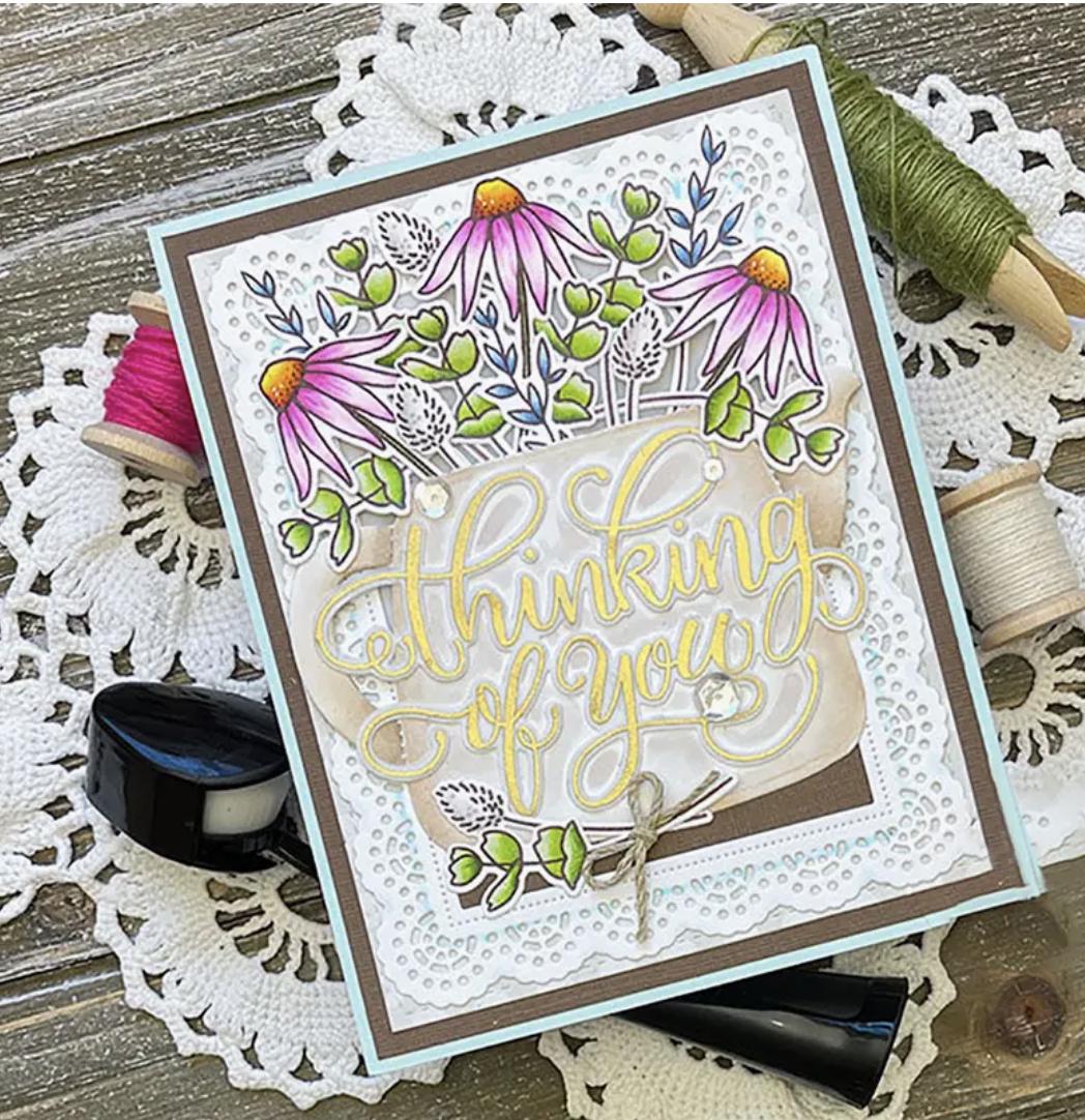 Never Been Used, 1 pc Cutting Die, Sentiment, Thinking Of You