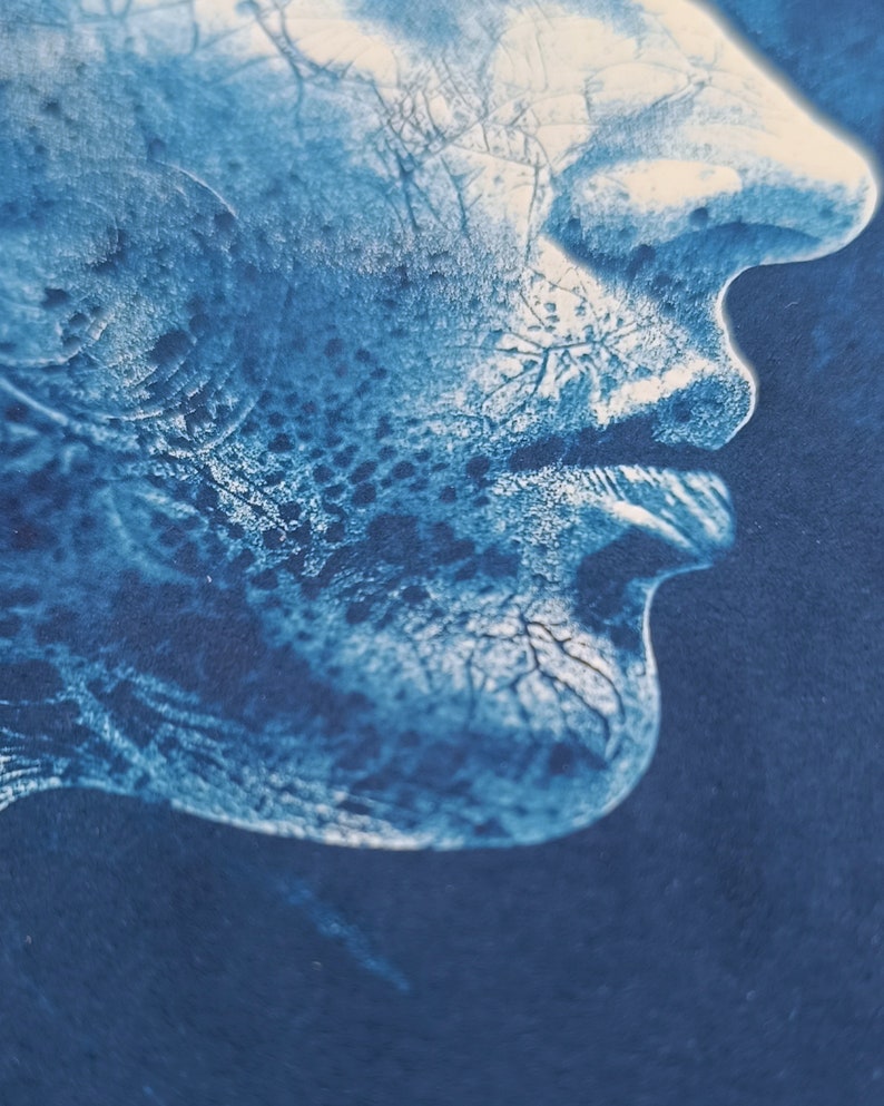 Arcanum, original cyanotype print zdjęcie 3