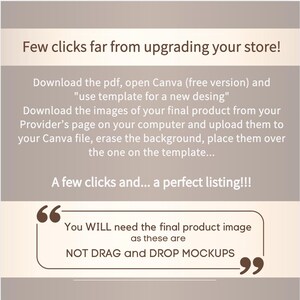 Woven Blanket Mockup Listing, Blanket Size Chart & Care Card, POD Woven Blanket Mock-ups, Woven Throw Canva Template for Etsy Listings. image 9