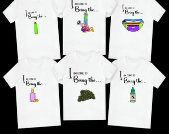 Weed Gather shirts (smoke and blow) Bud High in the Sky, High as a Kite