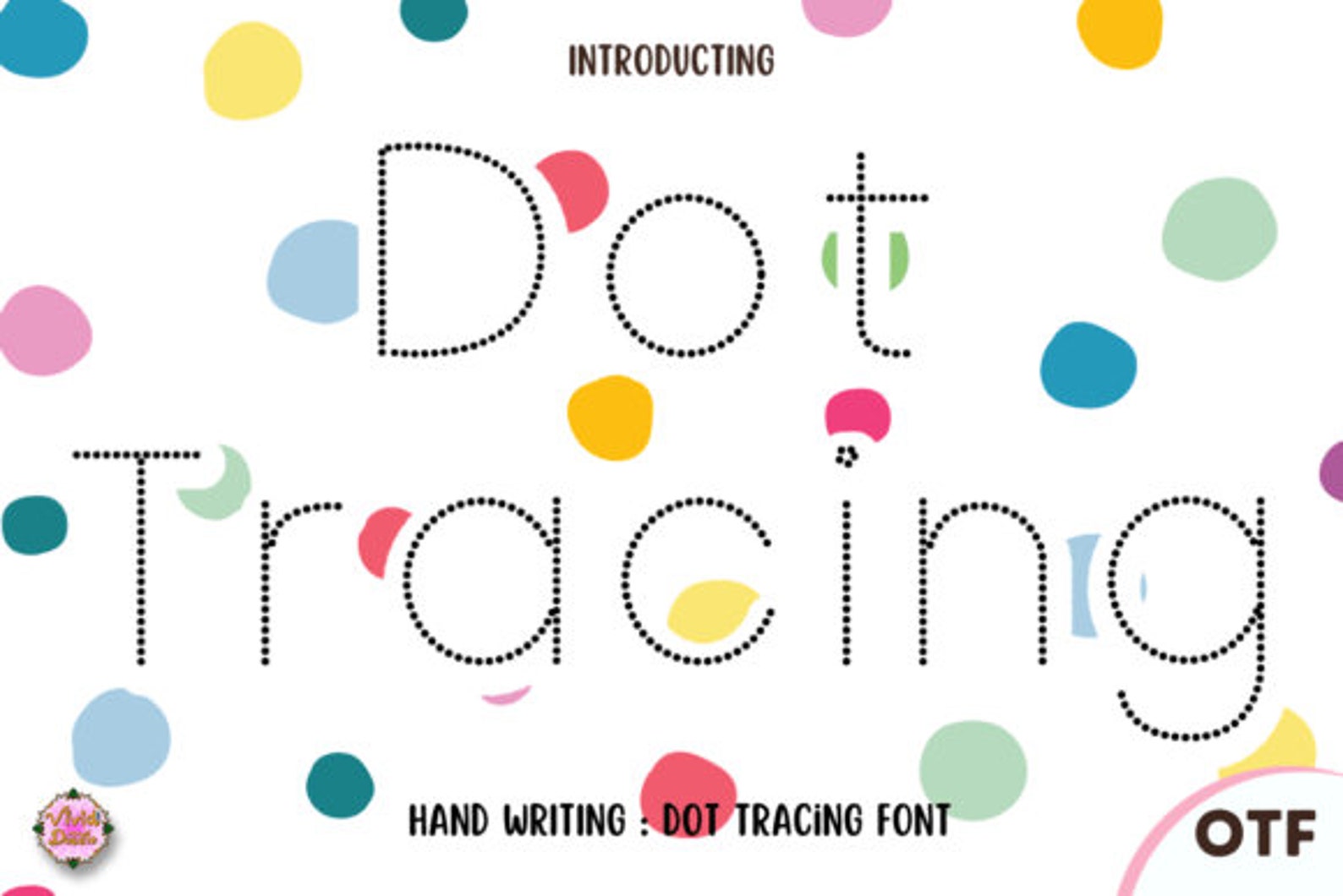 Dot Tracing Font Horror Font Cricut Font Halloween Font Modern Font Dot tracing font horror font cricut font halloween font modern font