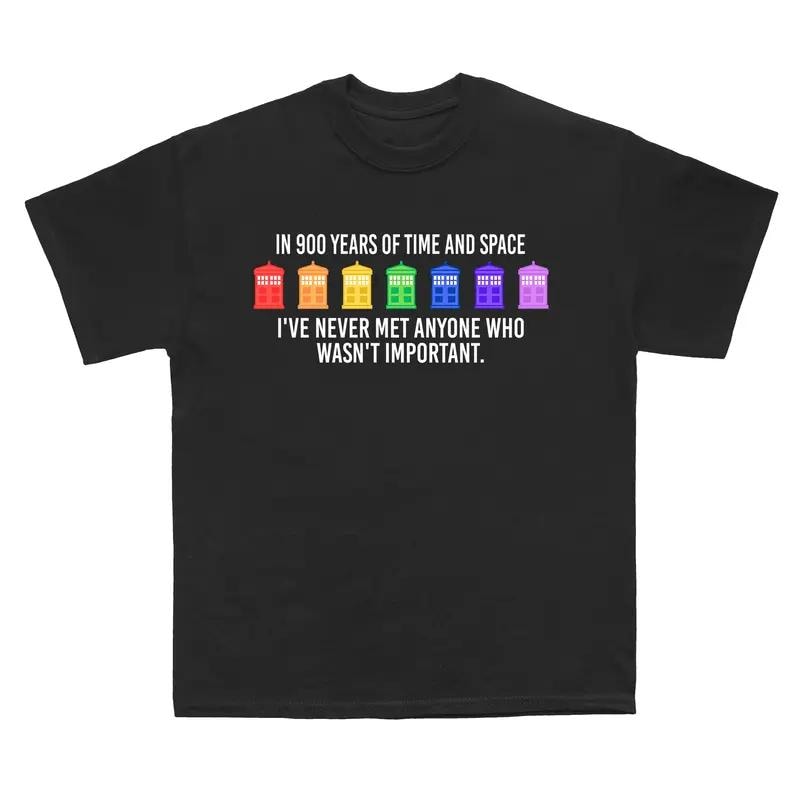 Tardis Boxes Doctor Who Rainbow Color T-shirt, Eleventh Doctor Quote Hoodie, Tenth Doctor Sweatshirt, Movie Lovers Tee, LGBTQ Pride Month