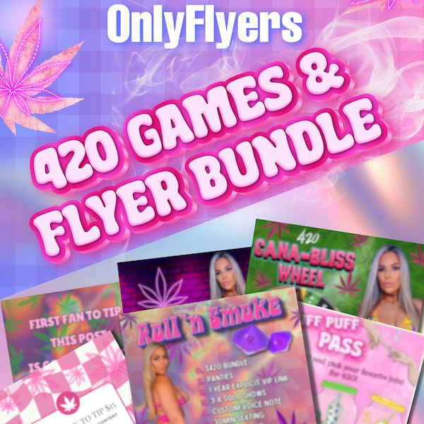 420 Games and Flyers Bundle