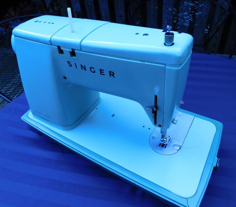 Vintage Singer Model 338 Sewing Machine Etsy Canada