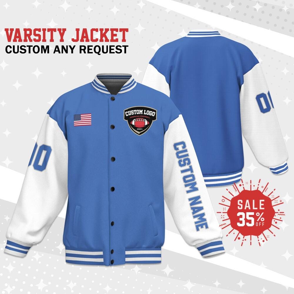 Detroit Lions Varsity Jacket