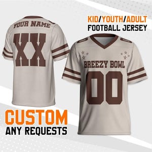 Personaliza el Tour del Breezy Bowl, Camiseta de Fútbol Americano, Camiseta del Breezy Bowl XX, Camiseta del Breezy Bowl, Regalo para Fans