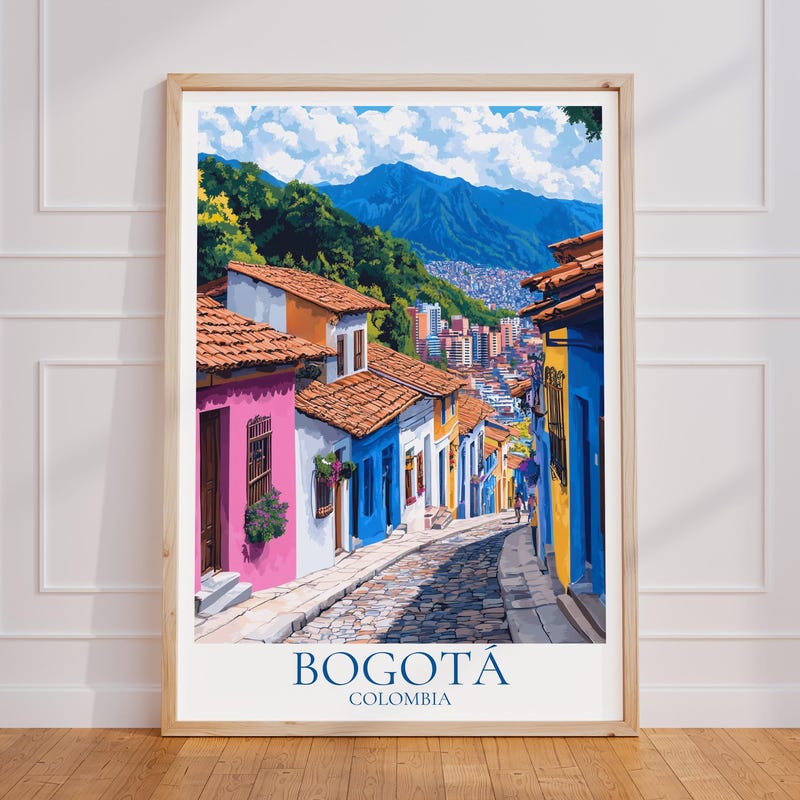 Bogotá Illustration Etsy