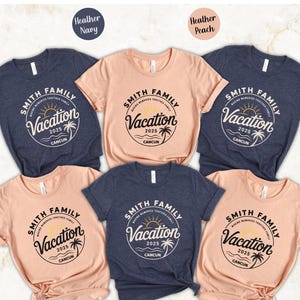 Cancun Family Vacation 2025 Shirt: Matching Group Trip Tees