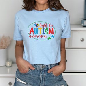Autism Awareness T-Shirt: Puzzle Heart, Neurodiversity Support