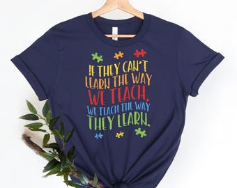 Autism Awareness T-Shirt: Puzzle Piece, Neurodiversity Support