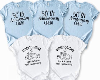 Personalized Anniversary Cruise Shirts: Matching Family Vacation Tees