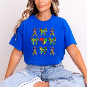 Autism Awareness T-Shirt: Puzzle Piece Heart, Neurodiversity Support
