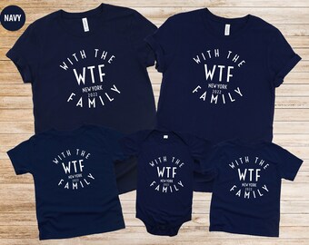 Personalized Family Vacation Shirt: WTF Graphic Tee