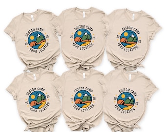 Custom Camp Shirt, Family Reunion Camping Shirts