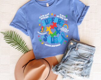 Autism Support Squad T-Shirt: Neurodiversity Awareness Tee