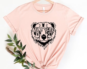 Mama Bear Shirt: Animal Lover Mom Tee