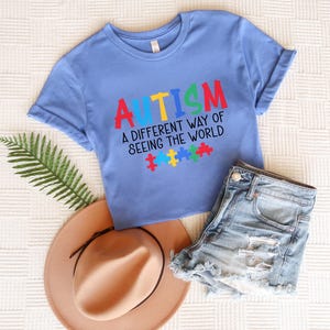 Autism Awareness T-Shirt: Neurodiversity Puzzle Piece Tee