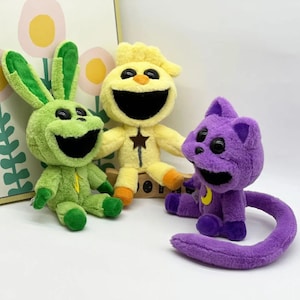 Smiling Critters Plush Toy Hopscotch CatNap BearHug Plush