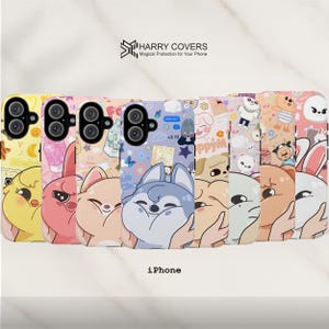 iPhone 17e Available! Tough Case & Magsafe - Wolf Chan, BbokAri, LeeBit, Jiniret, Han Quokka, Dwaekki, PuppyM, FoxI.Ny