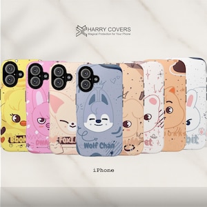 iPhone 17e Avaliable! Tough Case & Magsafe - Wolf Chan, BbokAri, LeeBit, Jiniret, Han Quokka, Dwaekki, PuppyM, FoxI.Ny
