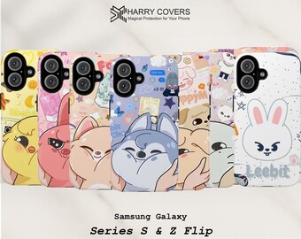 Stray Kids SKZOO Phone Tough Case – Kpop Case for Samsung Series S