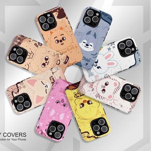 iPhone Tough Case mit MagSafe – SKzoo Stray Kids – Wolf Chan, BbokAri, LeeBit, Jiniret, Han Quokka, Dwaekki, FoxI.Ny, PuppyM