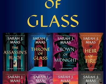 Throne of Glass eBook Bundle by Sarah J Maas: An 8 Book High Quality Instant Digital Download Bundle (Pdf)