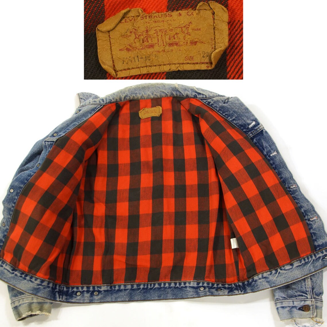 flannel lined levis
